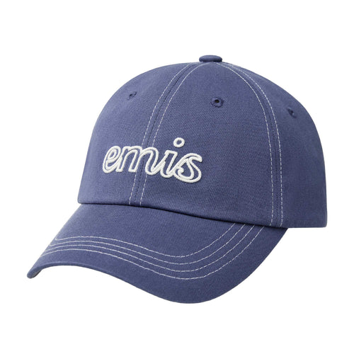 EMIS Stitch Lettering Logo Ball Cap - Navy