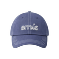 EMIS Stitch Lettering Logo Ball Cap - Navy