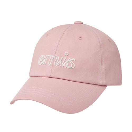 EMIS Stitch Lettering Logo Ball Cap - Pink