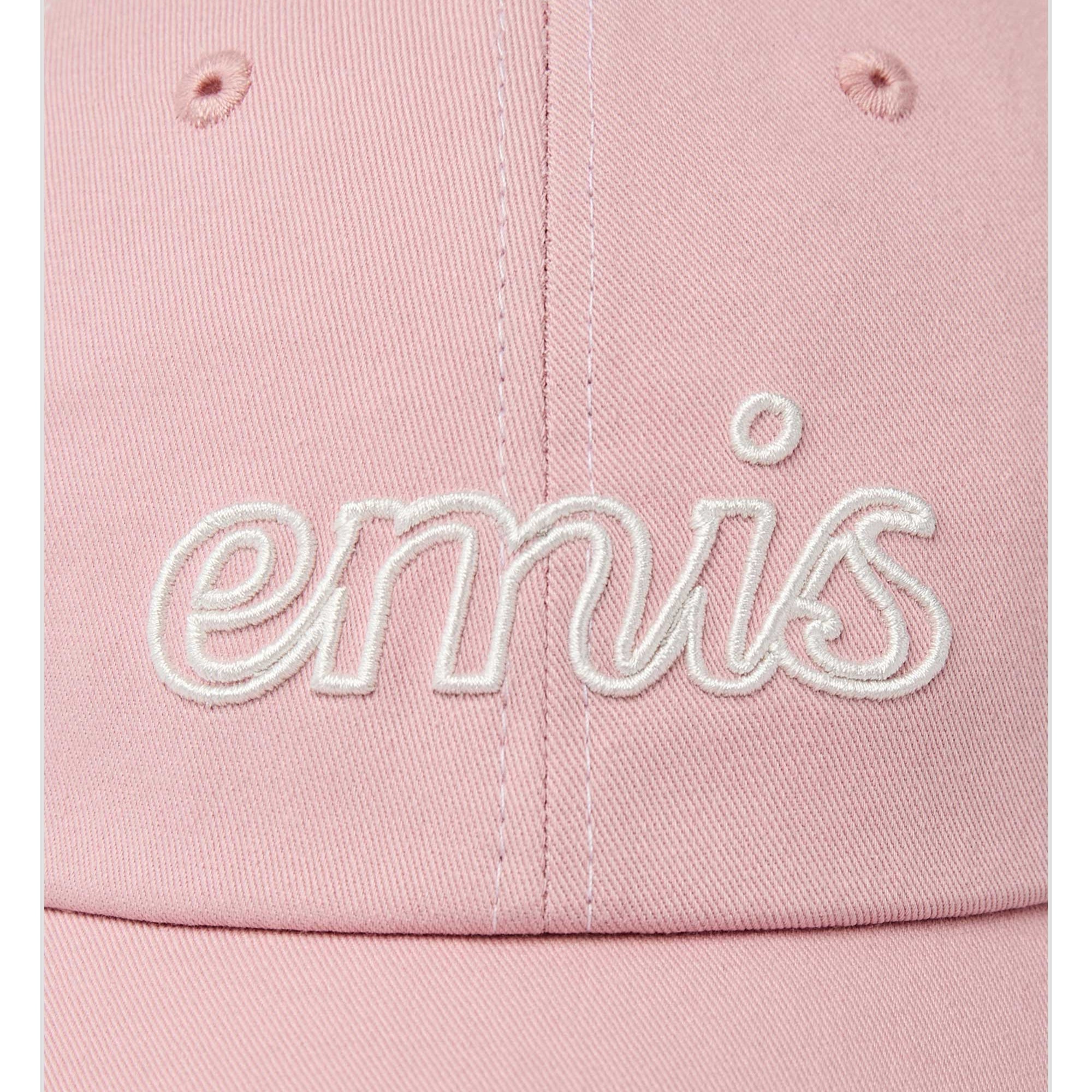 EMIS Stitch Lettering Logo Ball Cap - Pink
