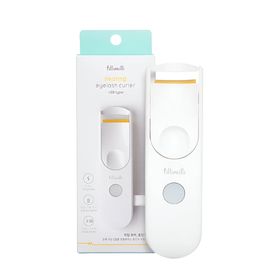 Fillimilli Heating Eyelash Curler (Rechargeable USB Type)