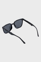 RECLOW WIRWIR Foldable Sunglasses Black angle
