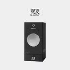 TO SUMMER Void Eau de Parfum box with circular moon design on grey