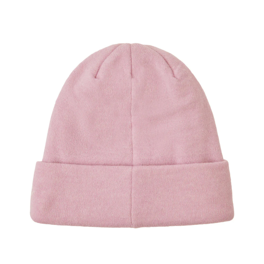 REST & RECREATION Logo Folding Beanie - Pink