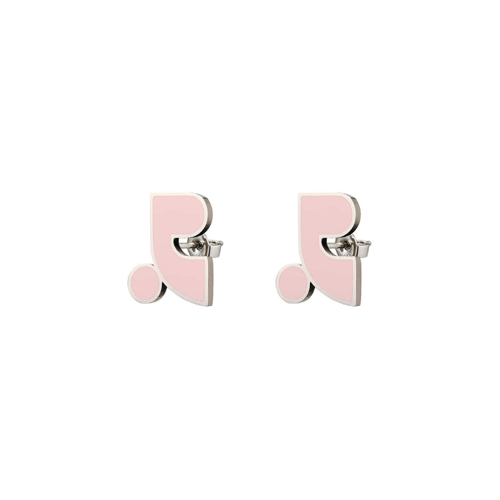 Rest & Recreation -  Logo Epoxy Earring