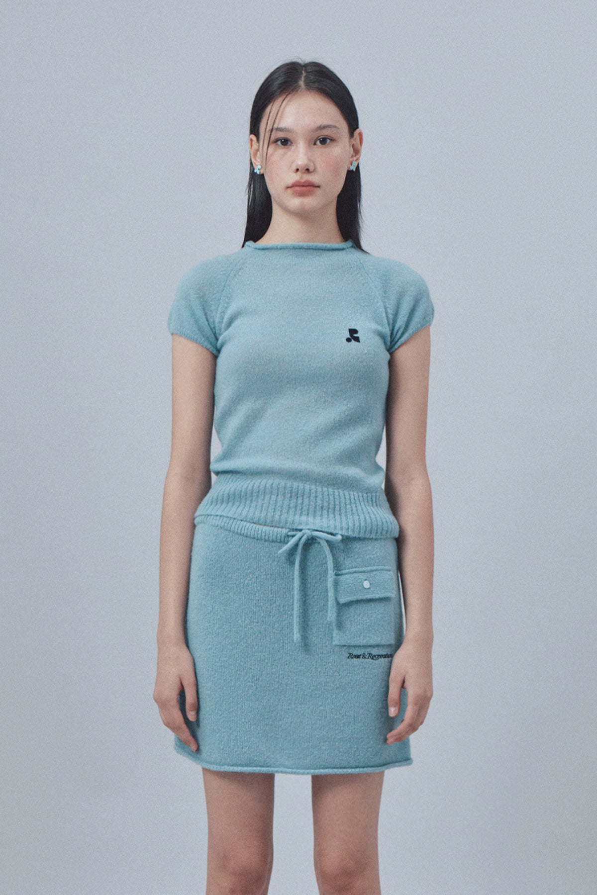 Rest & Recreation -  Logo Epoxy Earring