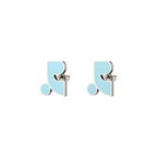 Rest & Recreation -  Logo Epoxy Earring