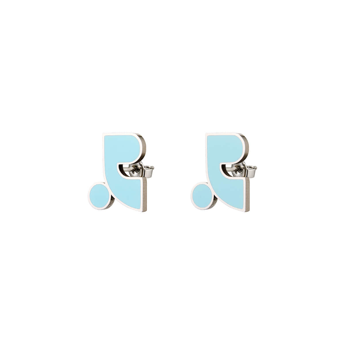 Rest & Recreation -  Logo Epoxy Earring