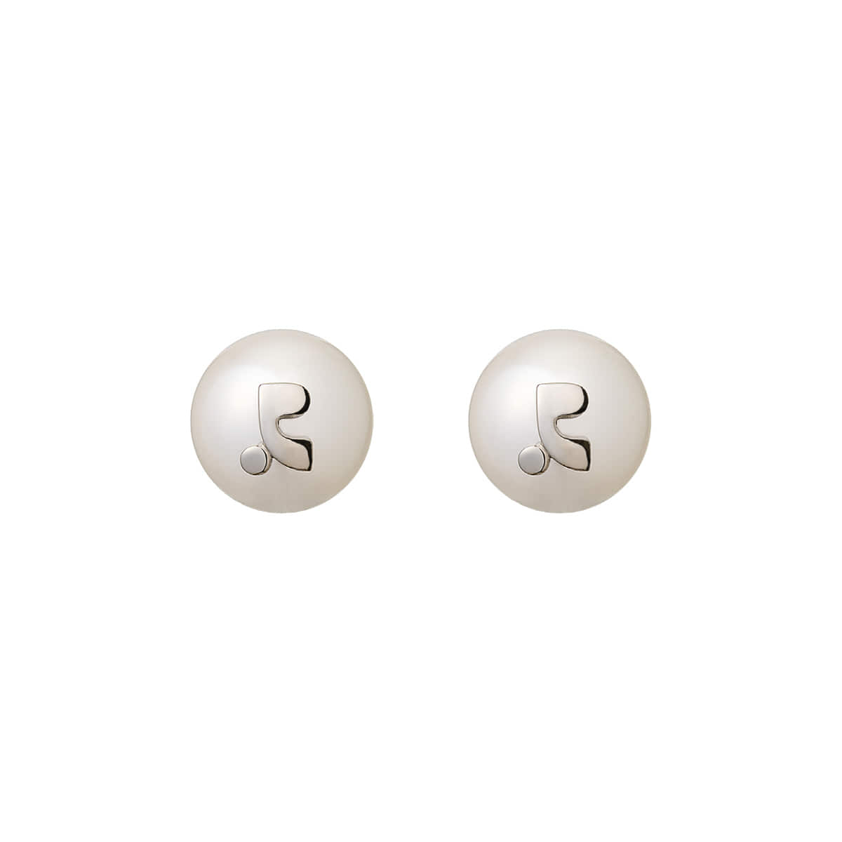 Rest & Recreation - Logo Pearl Earring