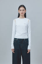 Rest & Recreation - Logo Pearl Earring