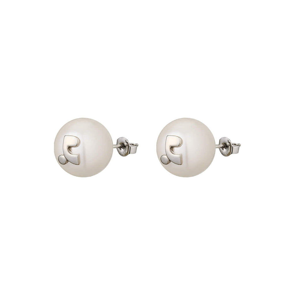 Rest & Recreation - Logo Pearl Earring