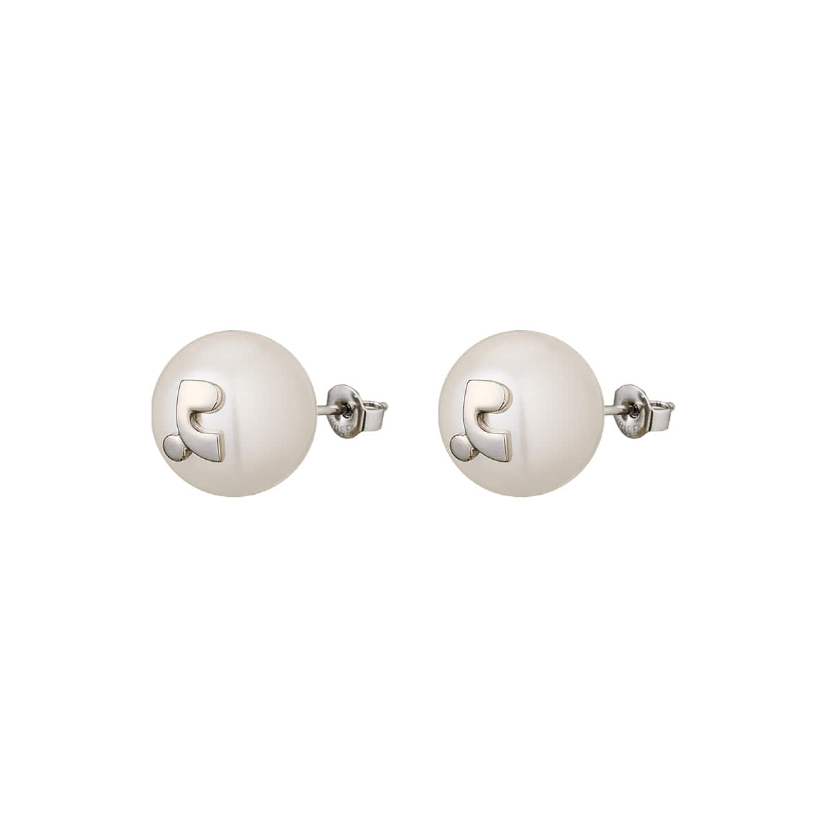Rest & Recreation - Logo Pearl Earring