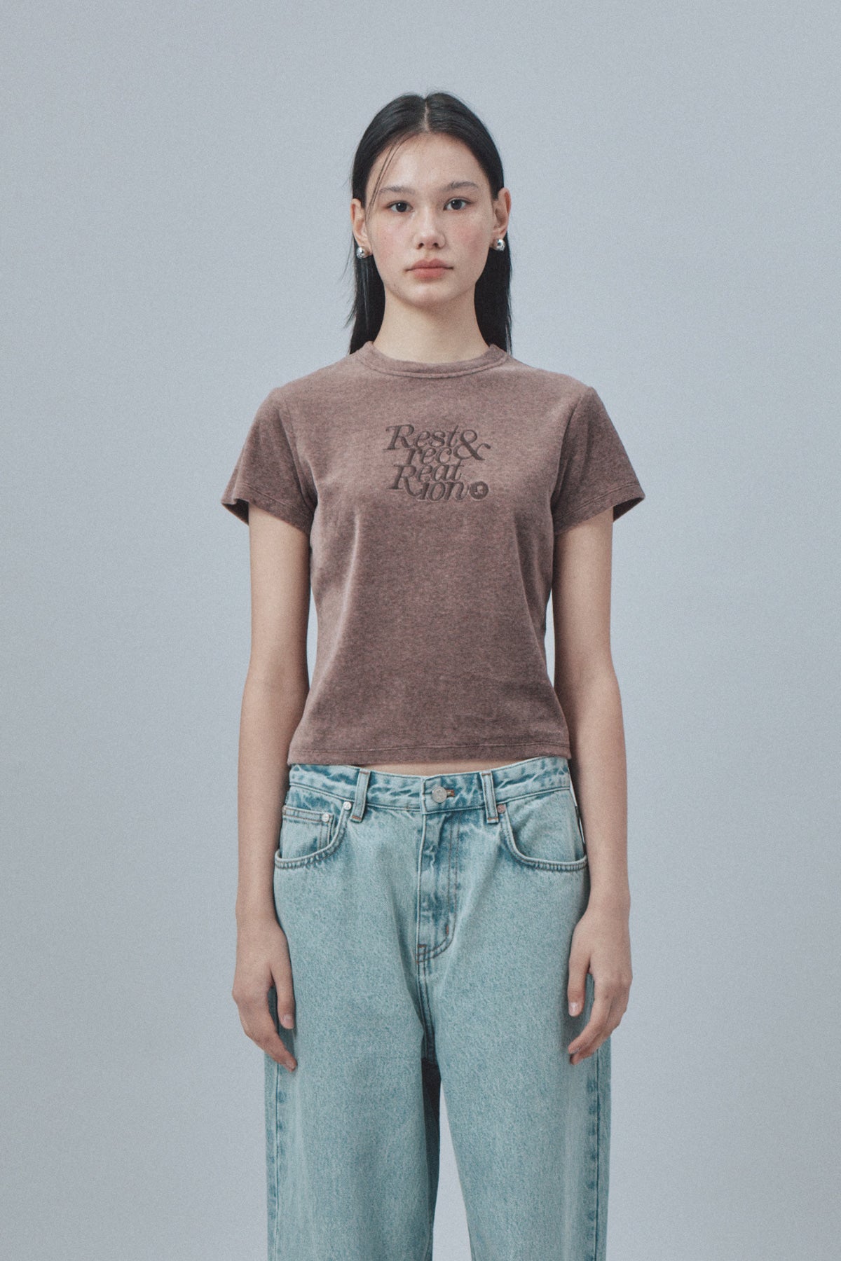 Rest & Recreation - Logo Ball Earring