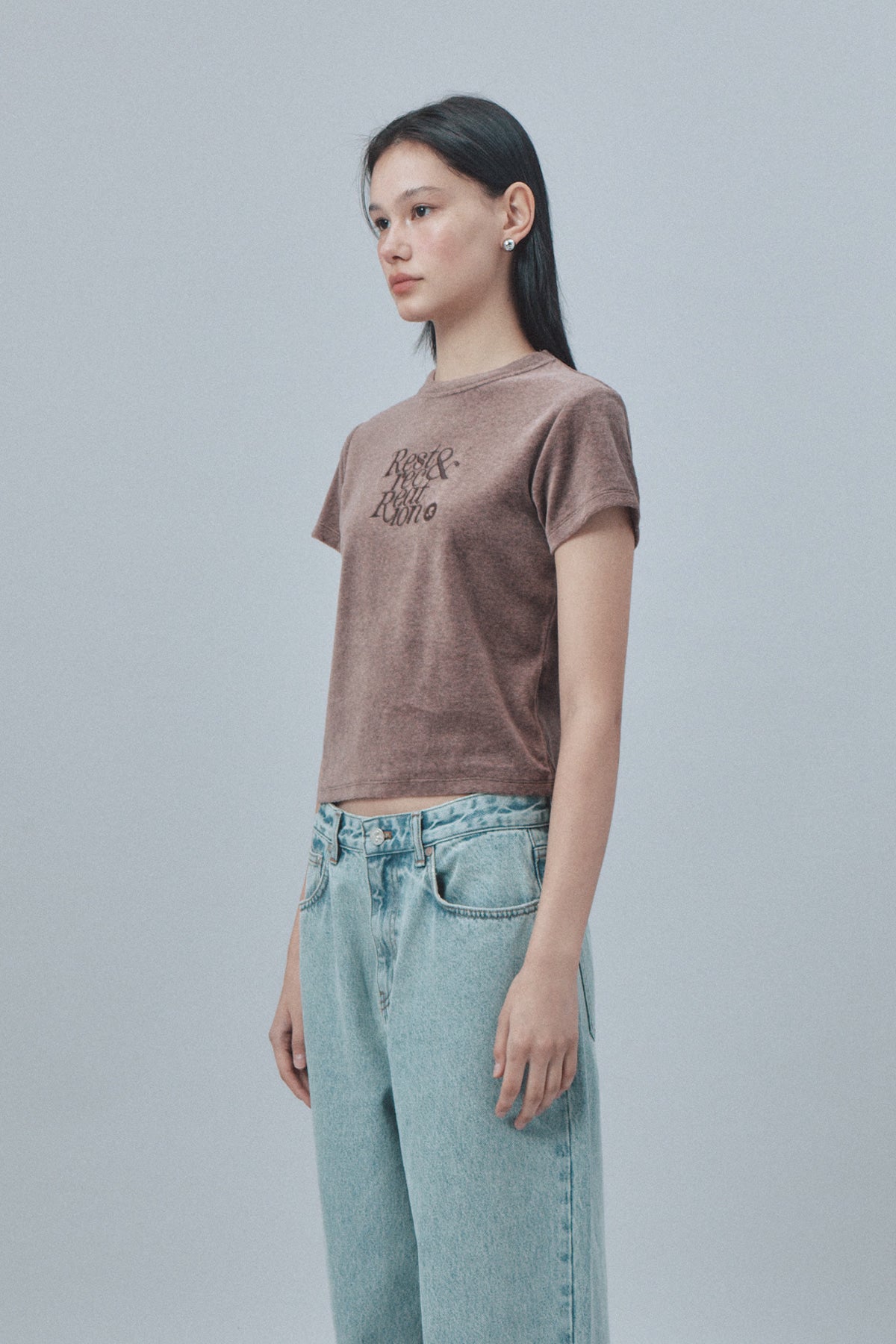 Rest & Recreation - Logo Ball Earring