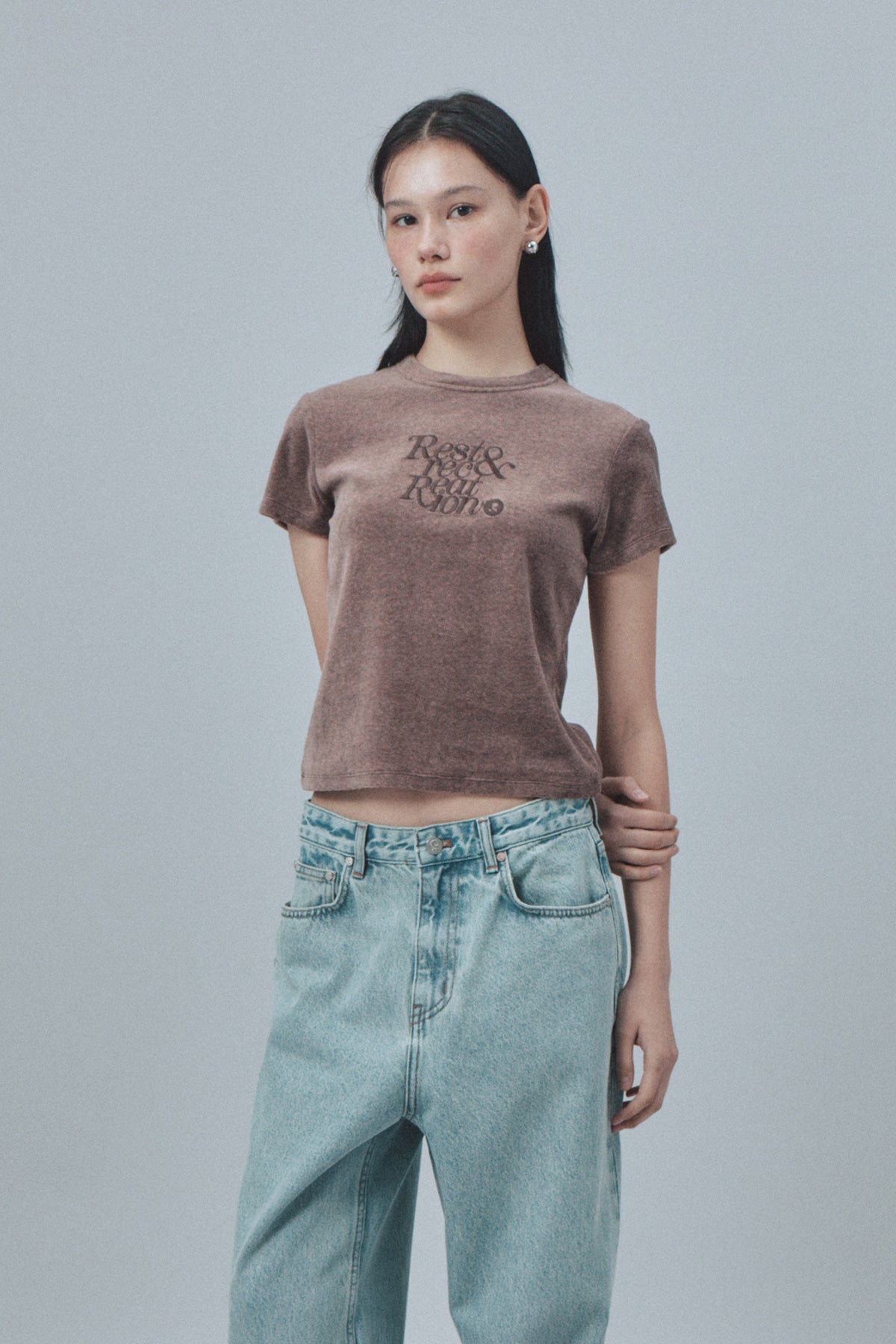 Rest & Recreation - Logo Ball Earring