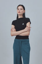 Rest & Recreation -  Logo Ball Ring Earring