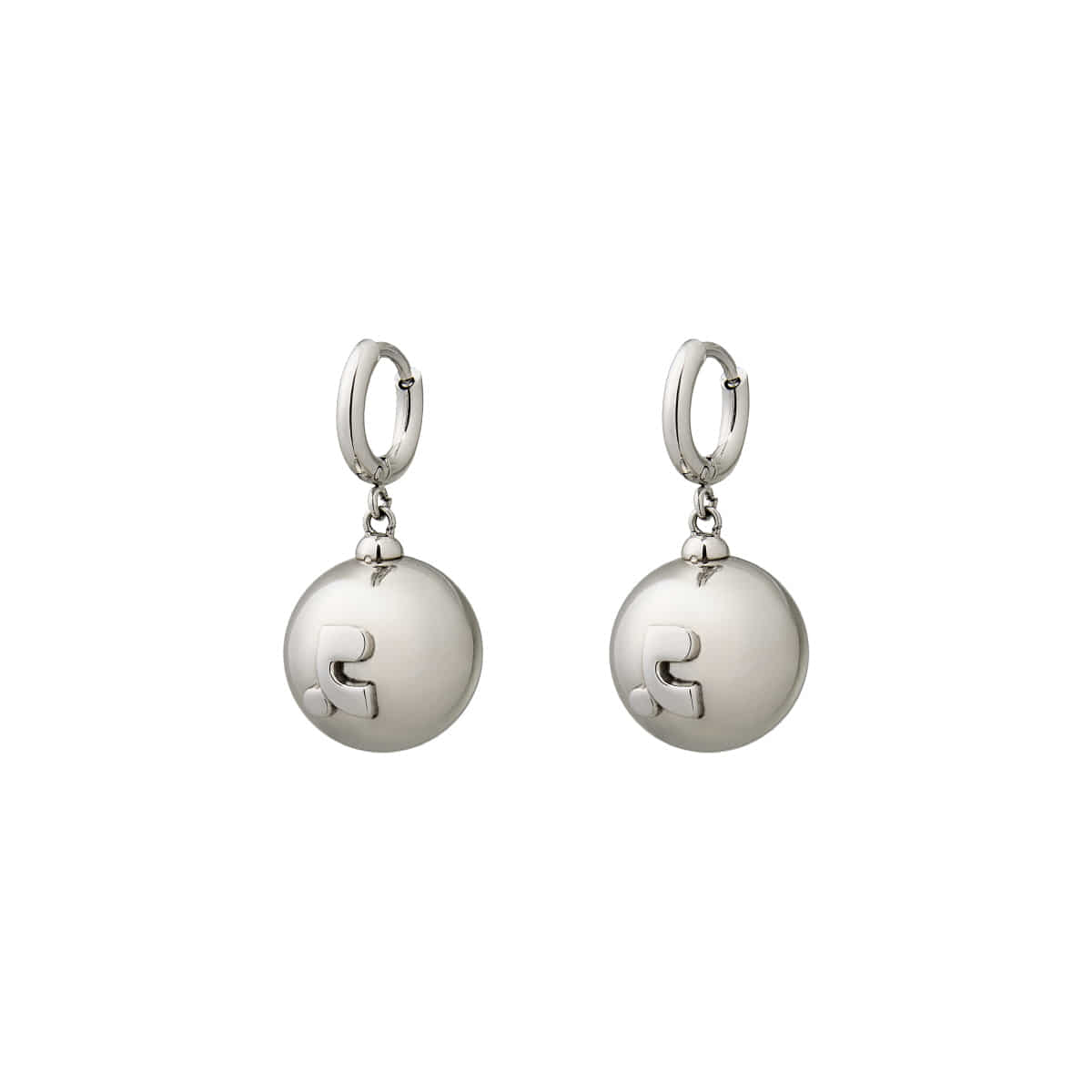 Rest & Recreation -  Logo Ball Ring Earring