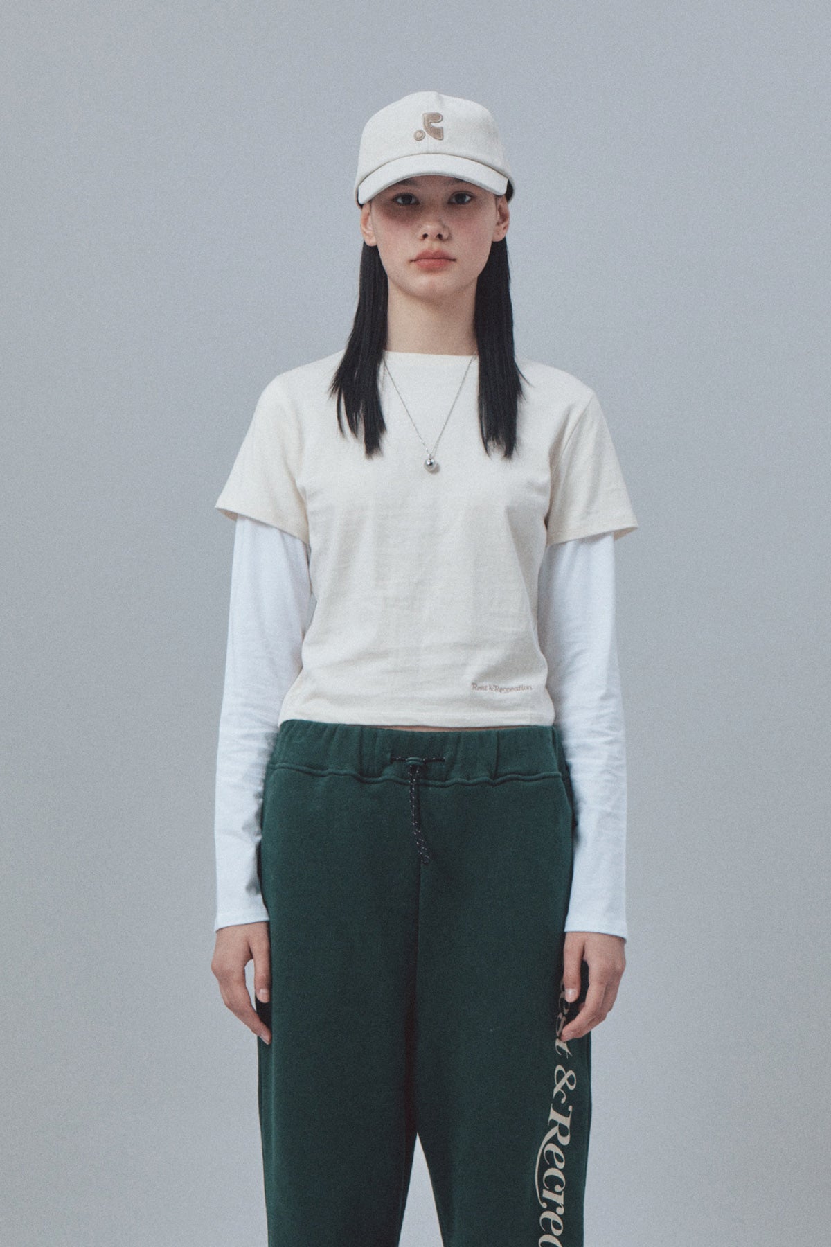 Rest & Recreation -  Logo Ball Pendant Long Necklace