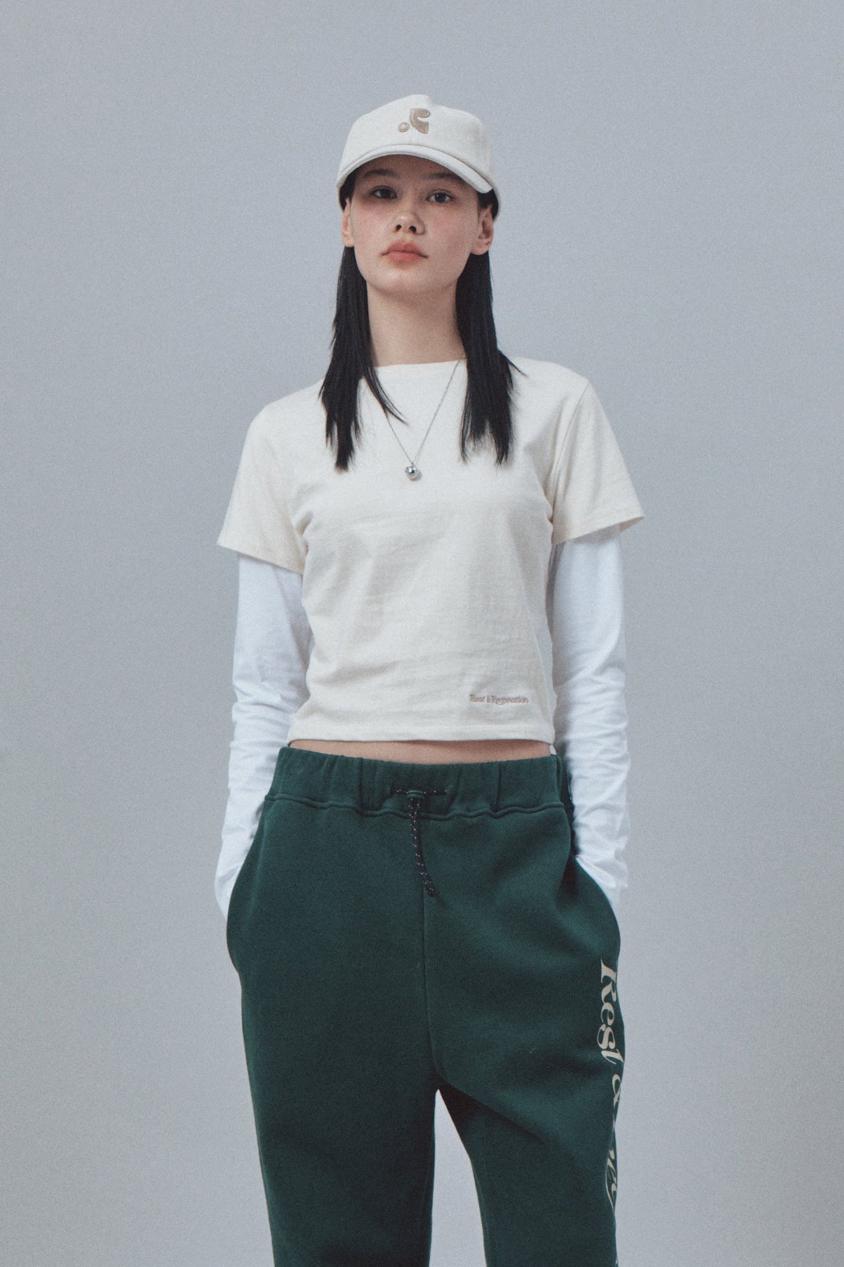 Rest & Recreation -  Logo Ball Pendant Long Necklace