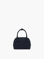 MARGESHERWOOD Soft Tote Mini Bag in Indigo Nubuck leather