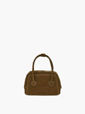MARGESHERWOOD Soft Tote Mini Bag in Chestnut Nubuck leather