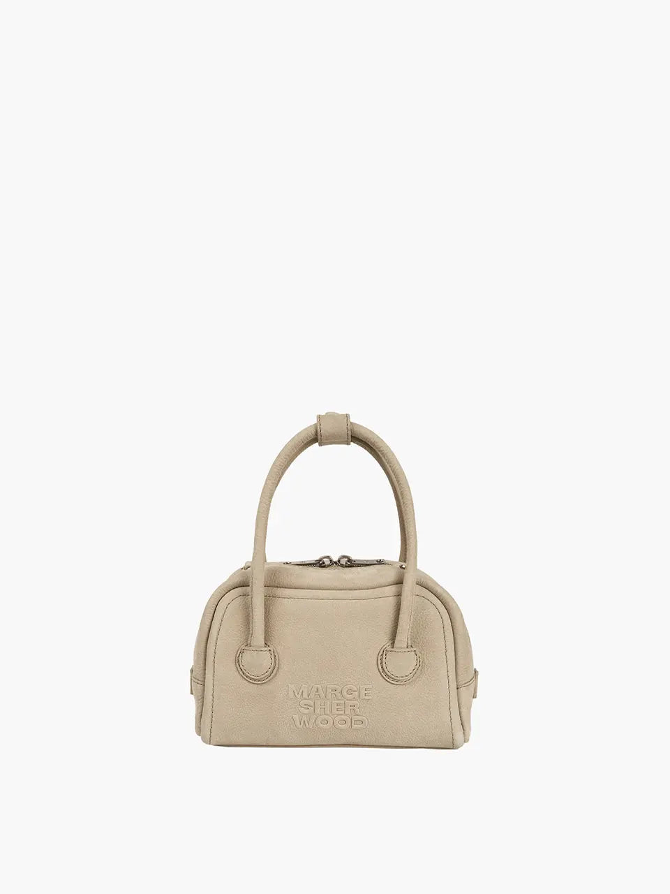 MARGESHERWOOD Soft Tote Mini Bag in Nude Nubuck leather