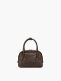 MARGESHERWOOD Soft Tote Mini Bag in Washed Brown Pull-up leather