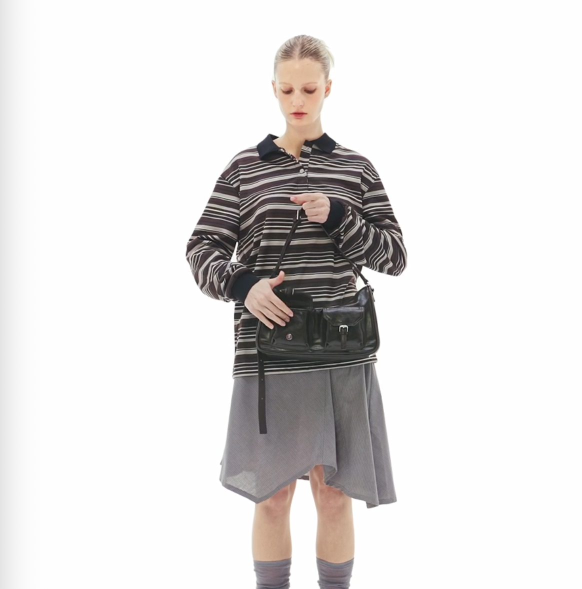 STAND OIL Joey Bag Mini - Marron