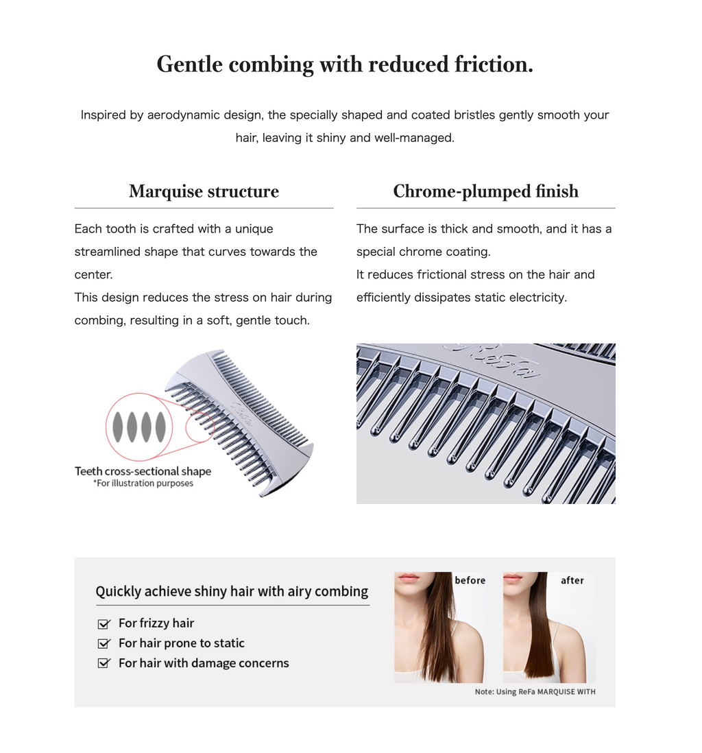 ReFa MARQUISE Hair Comb