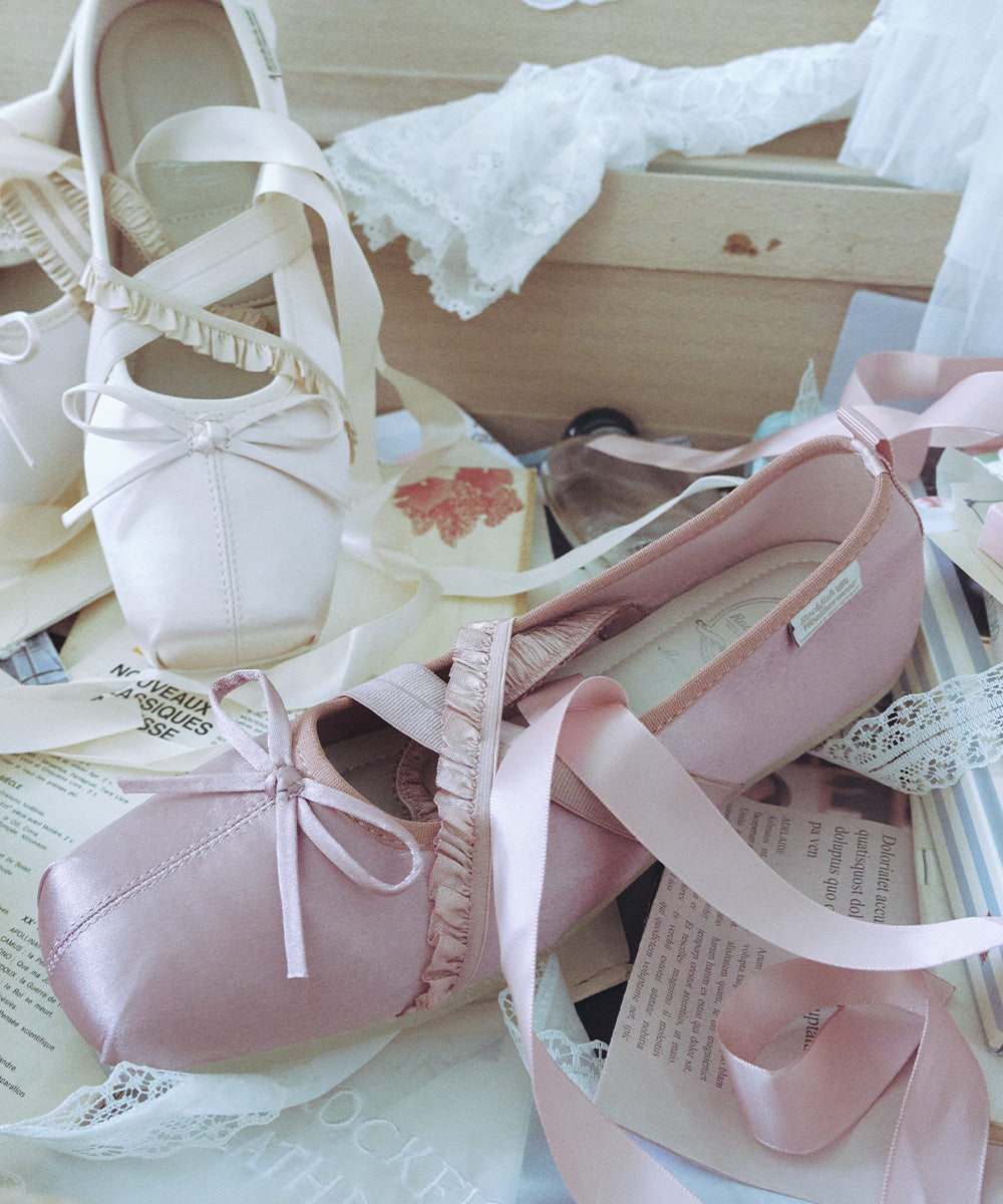 Rockfish Weatherwear Banding Ballet Flats - Beige Pink view 10