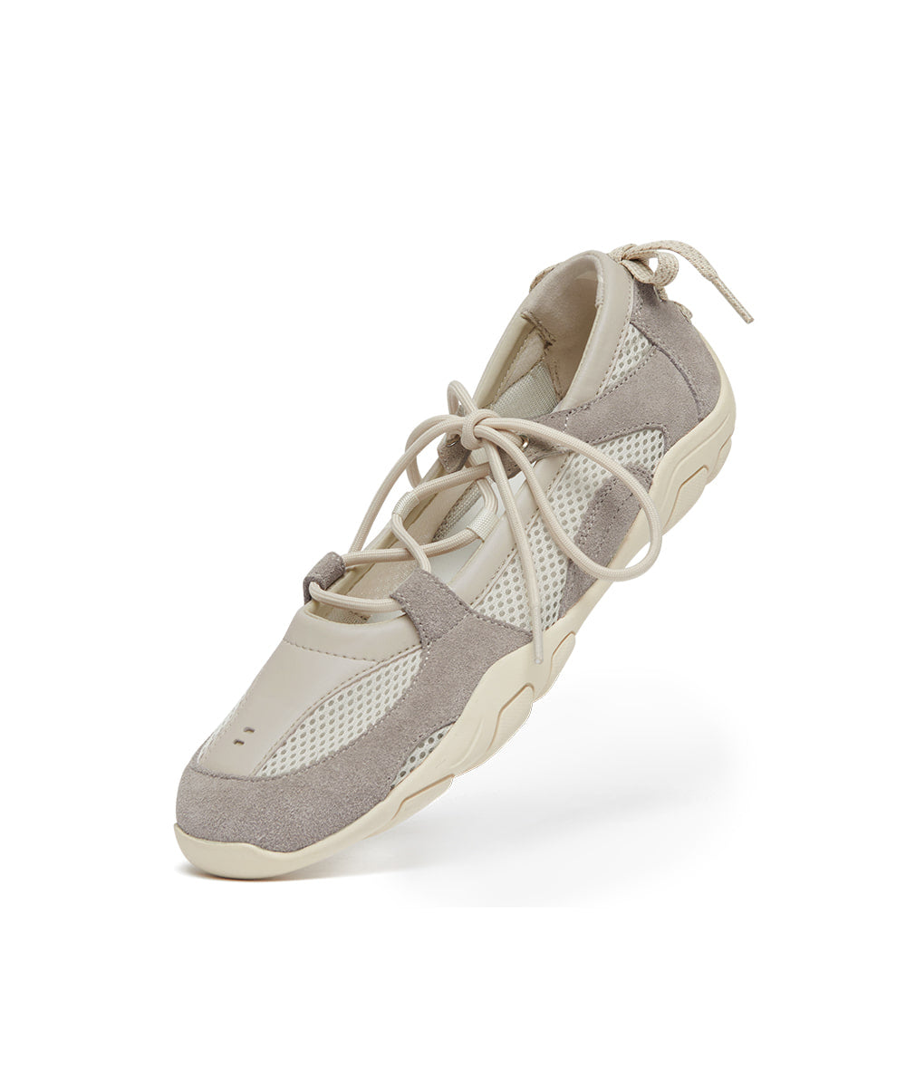 Rockfish Weatherwear NICOLE WEAVING LACEUP SNEAKERS V2 Beige 30