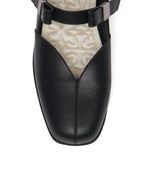 Rockfish Weatherwear X MINJUKIM Bliss Ribbon Sneakers Black, square toe detail