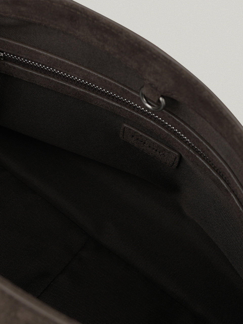 FOLNUA Havi Bag Brown Suede strap detail