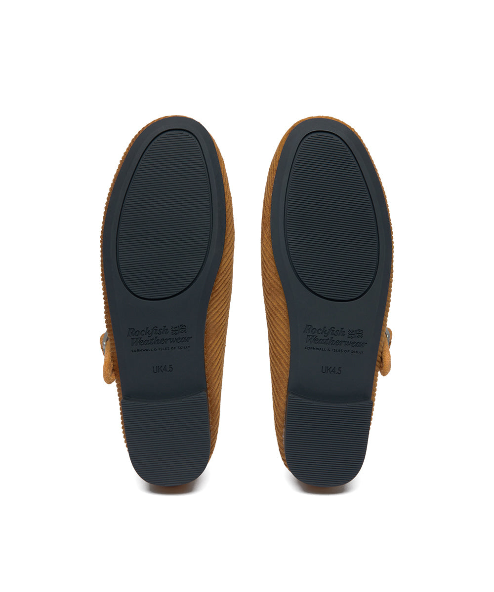 Rockfish Weatherwear Bella Maryjanes Corduroy Camel view 7