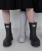 Rockfish Weatherwear PLATFORM RAIN BOOTS MIDDLE Black view 3