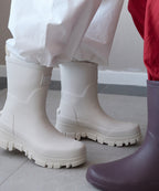 Rockfish Weatherwear PLATFORM RAIN BOOTS MIDDLE Cream view 2