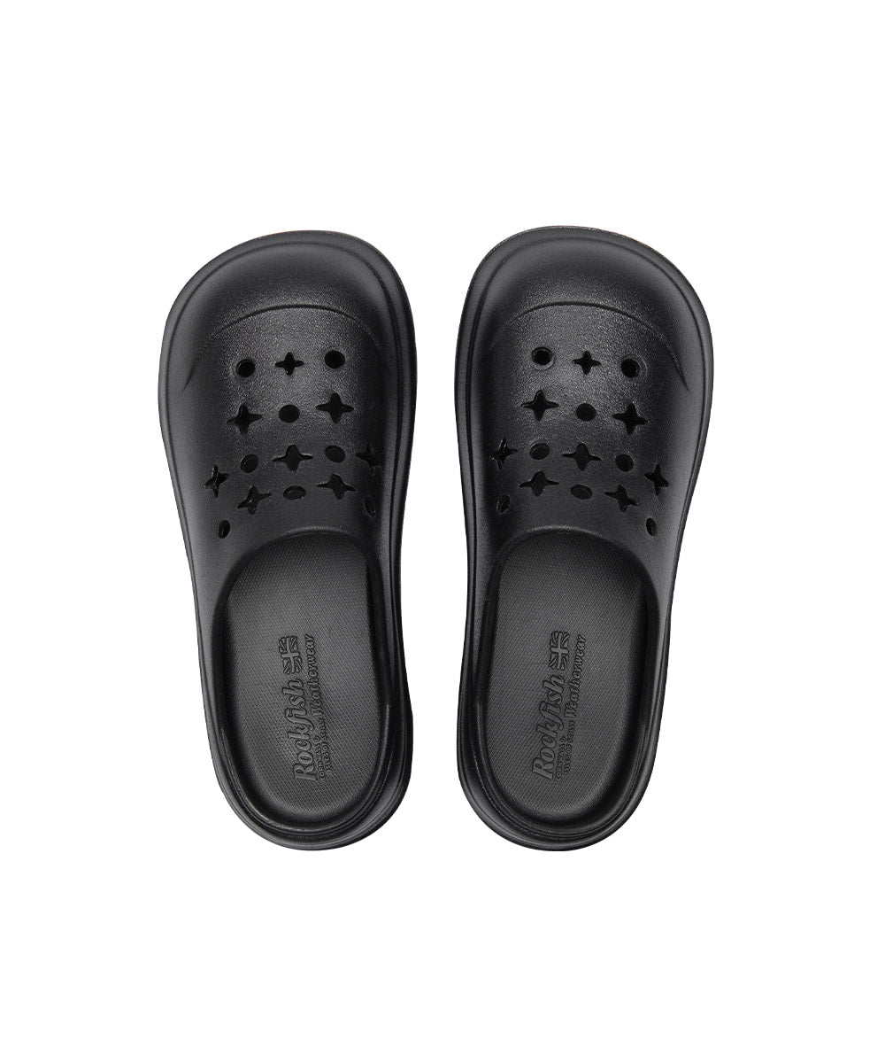 Rockfish Weatherwear x clor Hayden Clog Black Glitter view 15