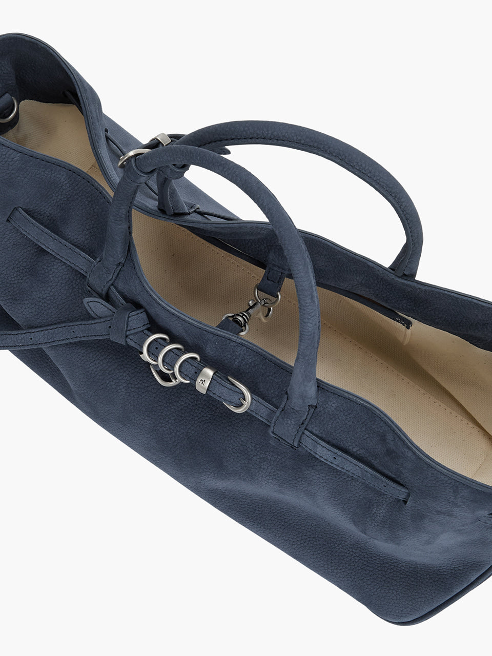 MARGESHERWOOD Grandma Used Bag - Indigo Nubuck