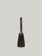 FOLNUA Mini Anthos Bag Cocoa - Stitch - hardware detail