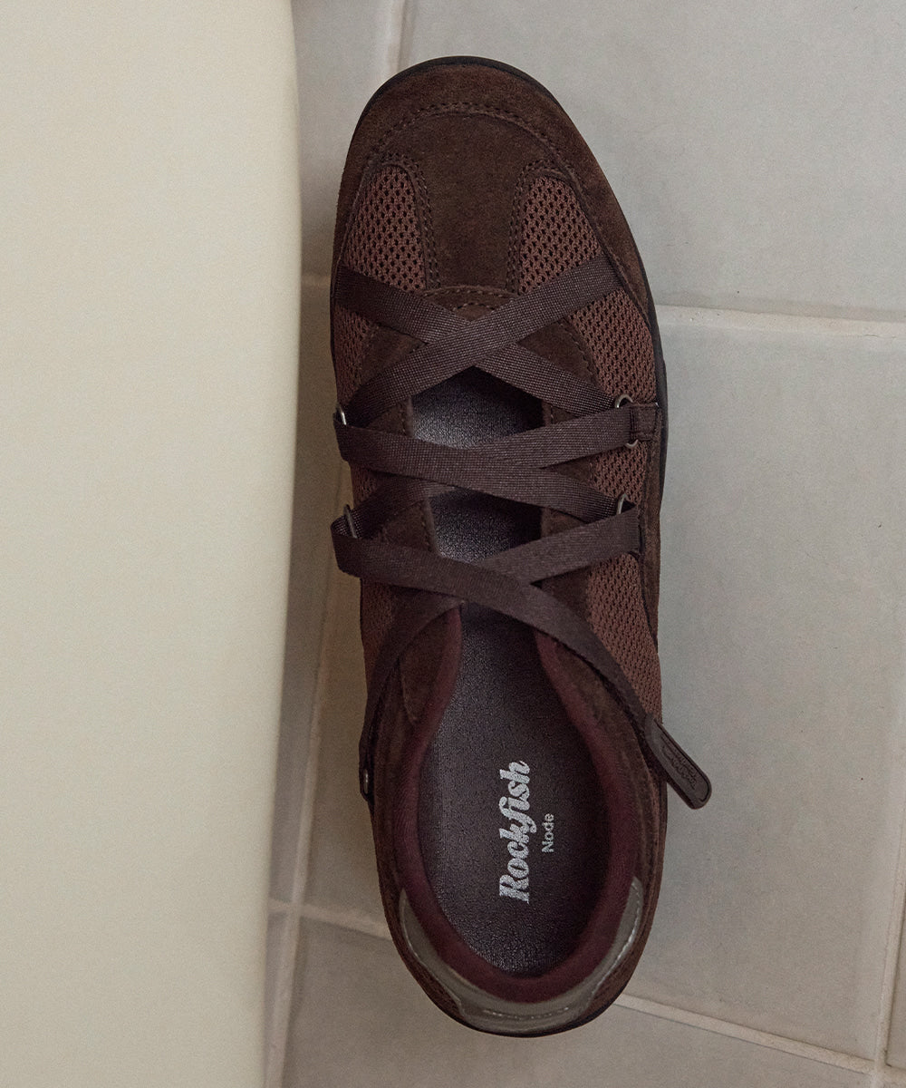 Rockfish Weatherwear ZANE X-STRAP SNEAKERS V2 Choco view 5