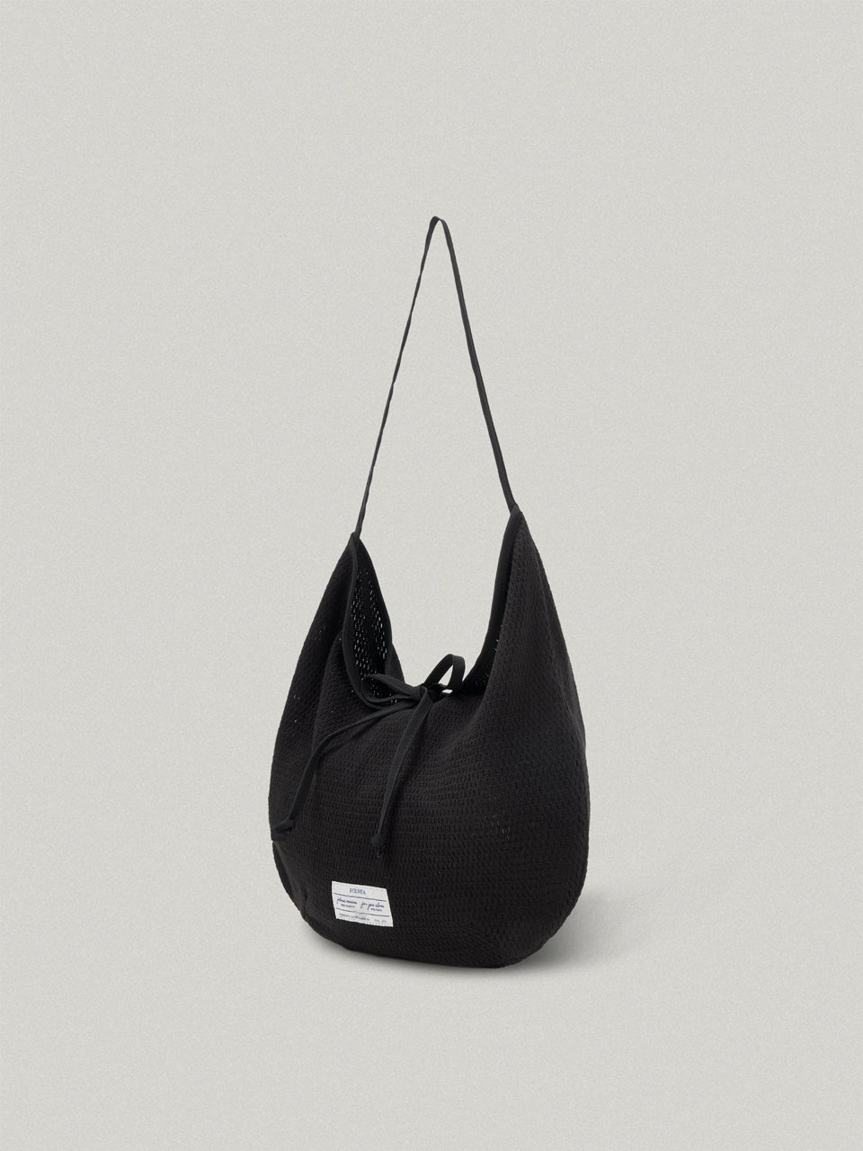 FOLNUA Leger Mesh Eco Bag Black styled