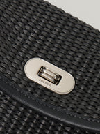 FOLNUA Dua Flap Bag Black Lapia detail view 5