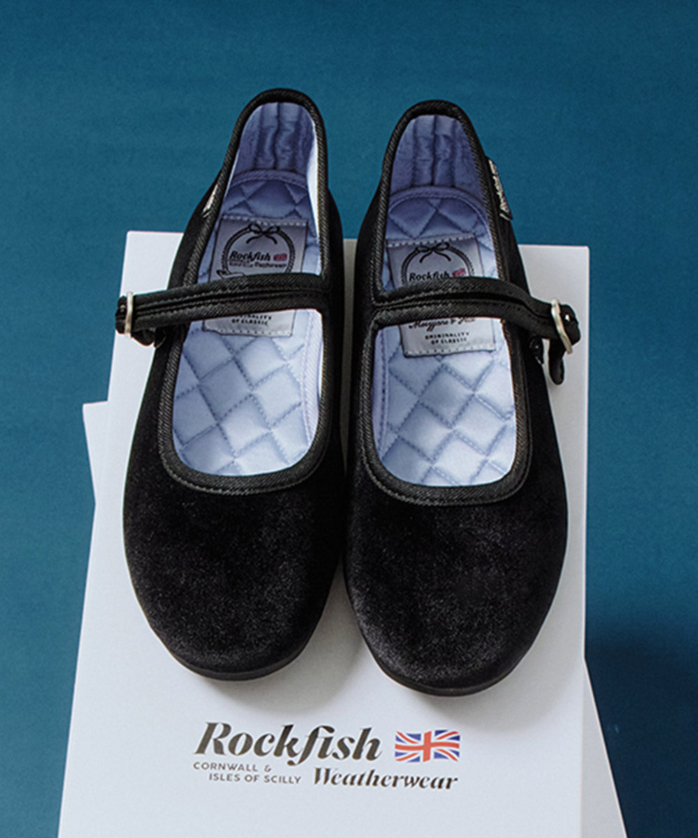 Rockfish Weatherwear Bella Quilted Maryjanes All Black view 9