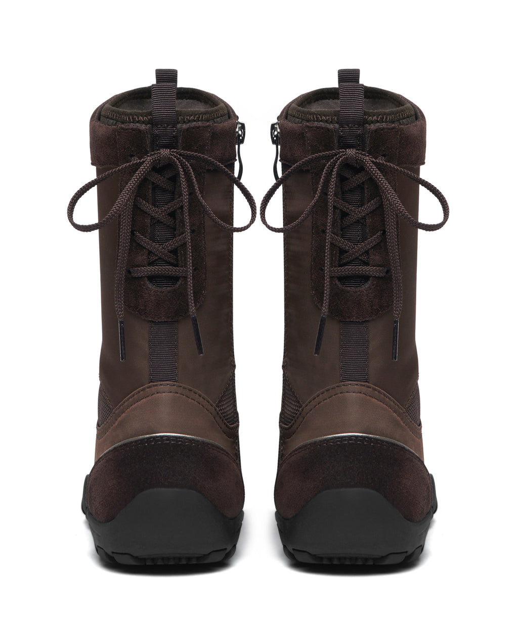 Rockfish Weatherwear NICOLE MIDDLE BOOTS Dark Brown back view