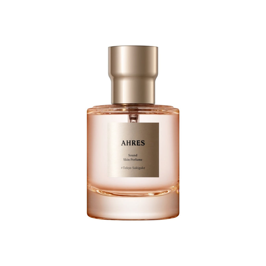 AHRES Sound Skin Perfume Tokyo Sakigake AKATSUKI 50ml bottle, front view
