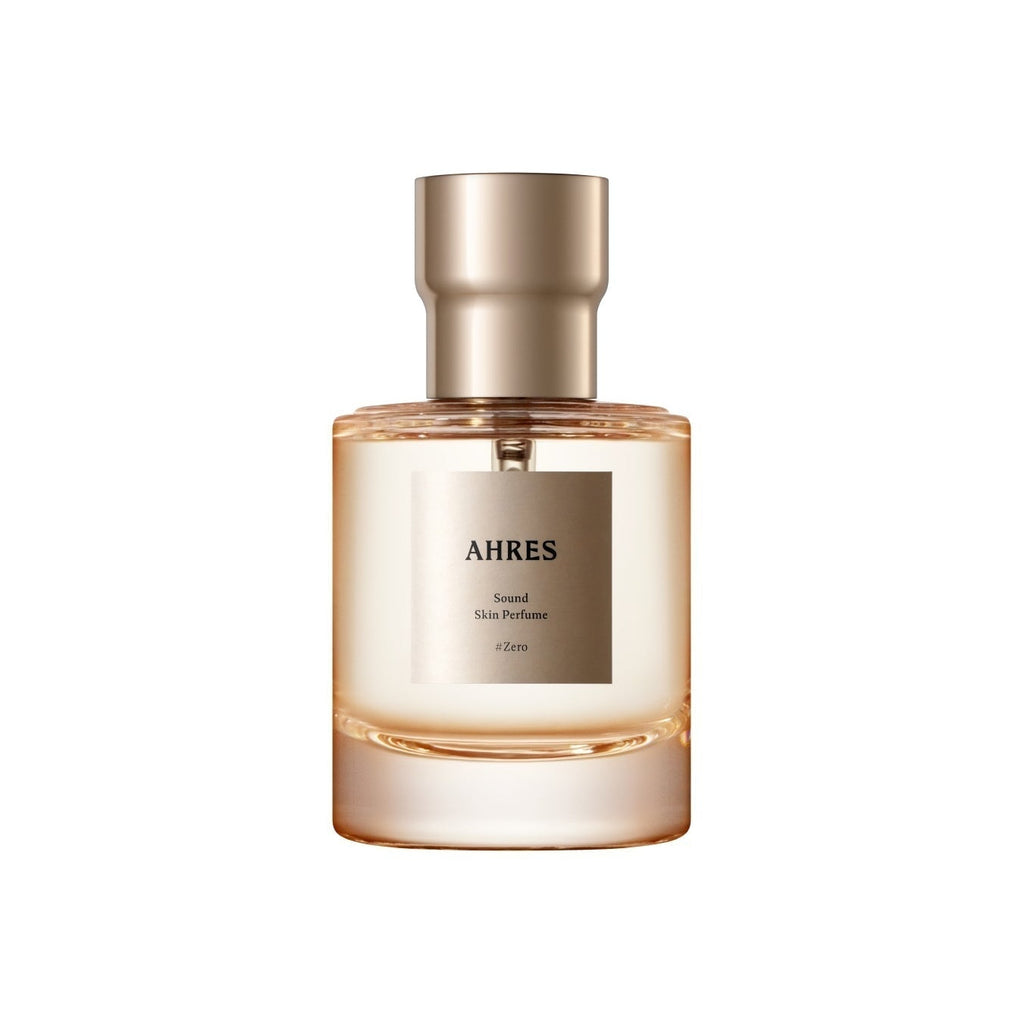 AHRES Sound Skin Perfume Zero 50ml bottle, front view