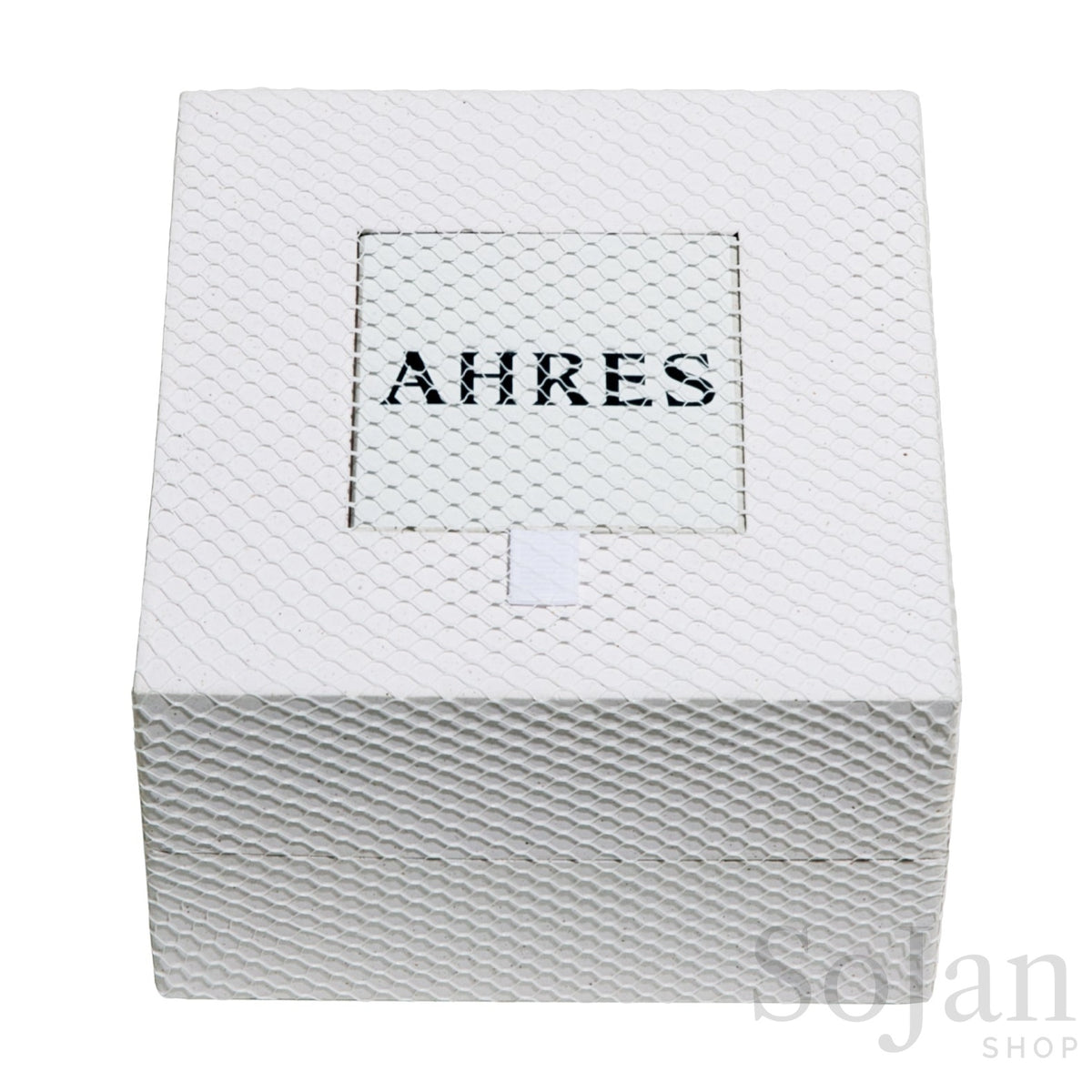 AHRES a stone, Zero white textured gift box