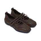 Rockfish Weatherwear Aster Laceup Sneakers Brown three-quarter view