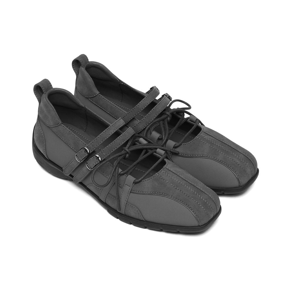 Rockfish Weatherwear Aster Laceup Sneakers Dark Grey three-quarter view