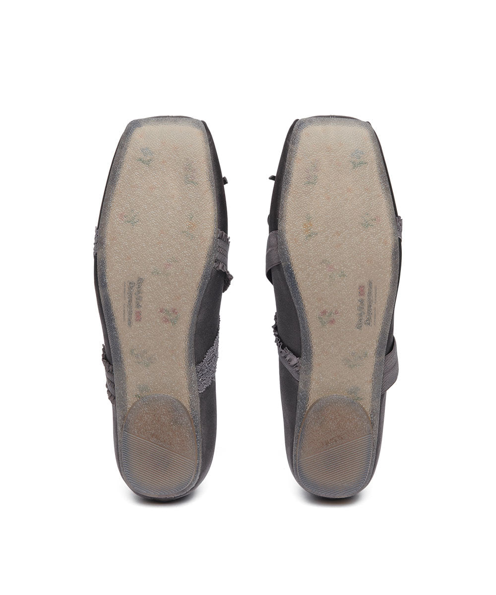 Rockfish Weatherwear Banding Ballet Flats - Dark Grey view 11